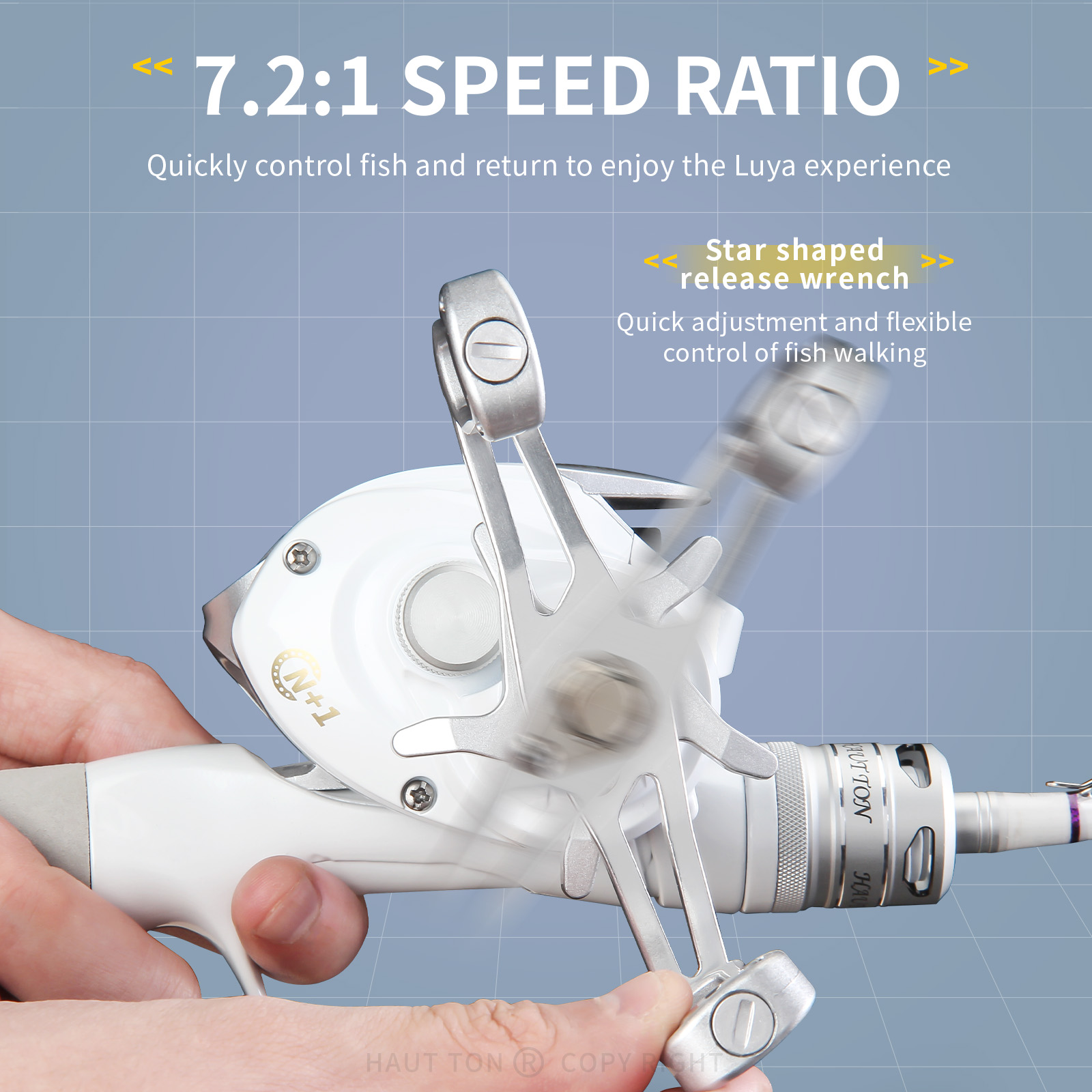 Kołowrotek Baitcaster HAUT TON – Kastking Reel Zephyr recenzja i cena